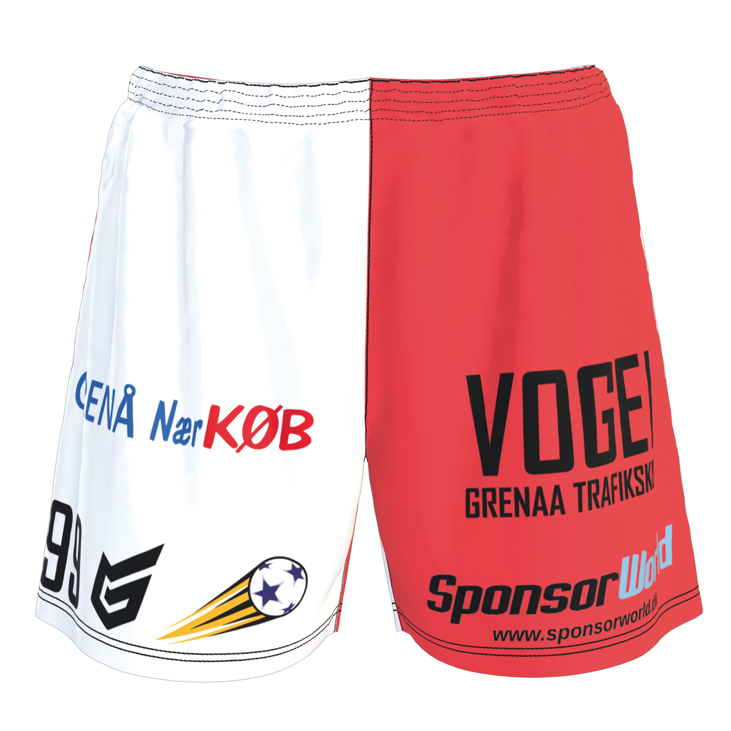 Djurs Handi - Træningsshorts - SponsorWorld