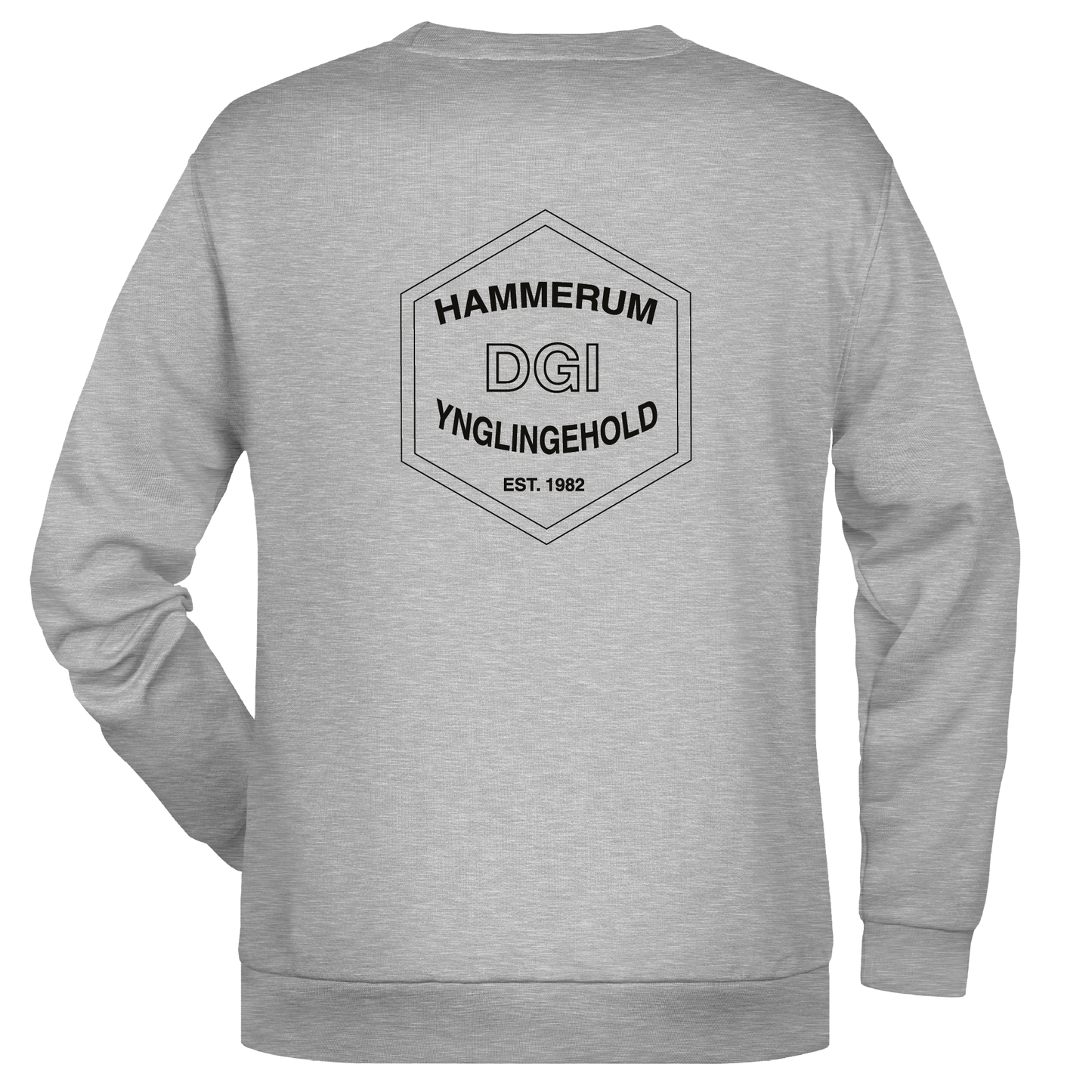 Bomulds Sweatshirt - Unisex - Hammerum Herred - SponsorWorld