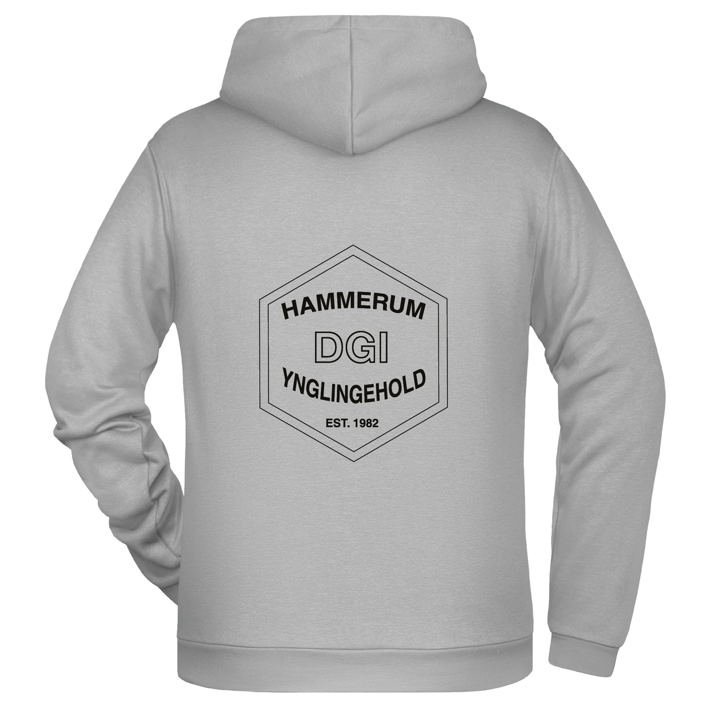 Bomulds Hoodie - Unisex - Hammerum Herred - SponsorWorld