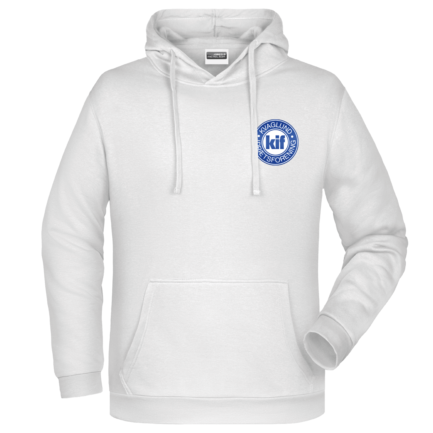 Bomulds Hoodie - Barn - Kvaglund IF