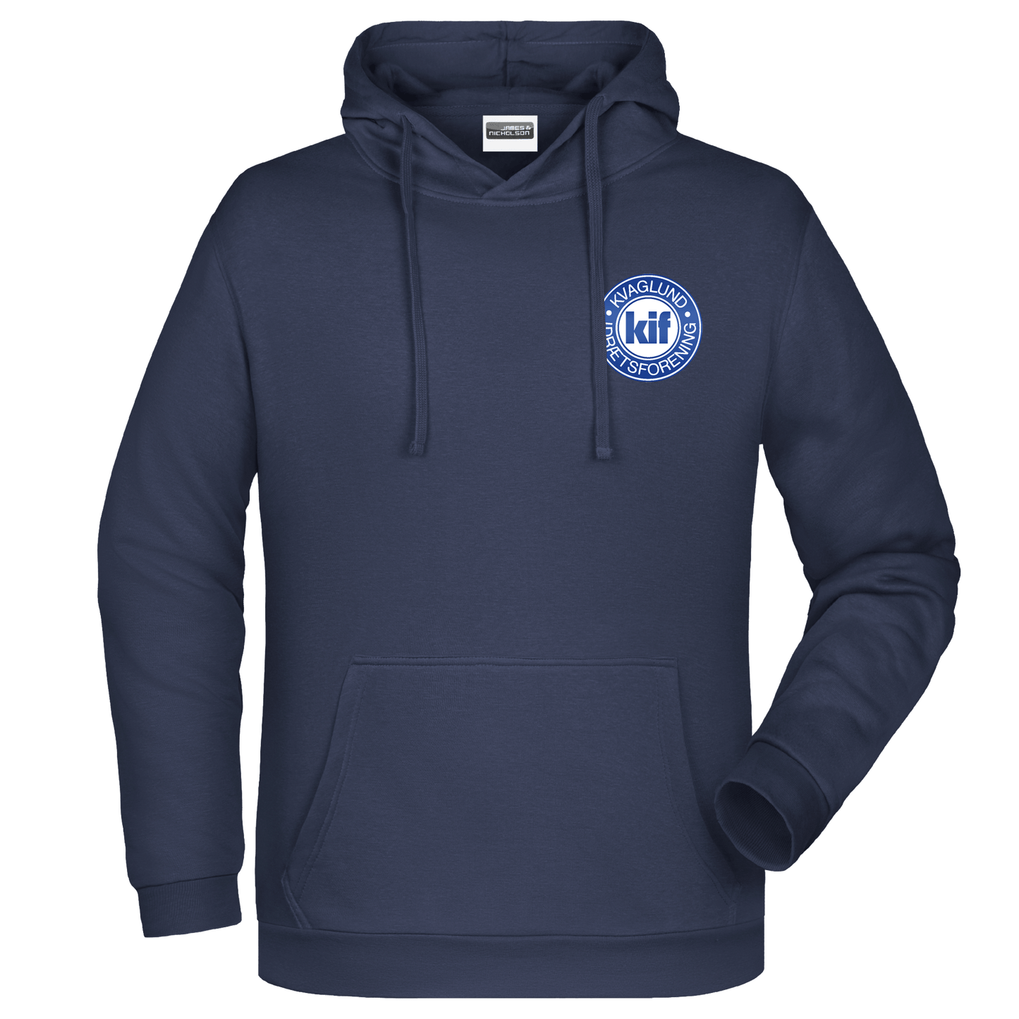Bomulds Hoodie - Barn - Kvaglund IF
