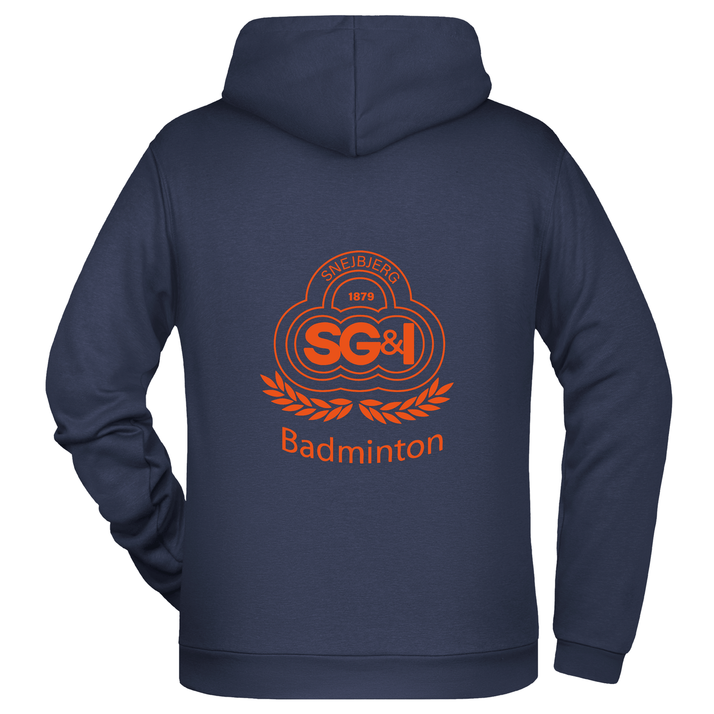 Bomulds Hoodie - Voksen - SNEJBJERG BADMINTON - SponsorWorld