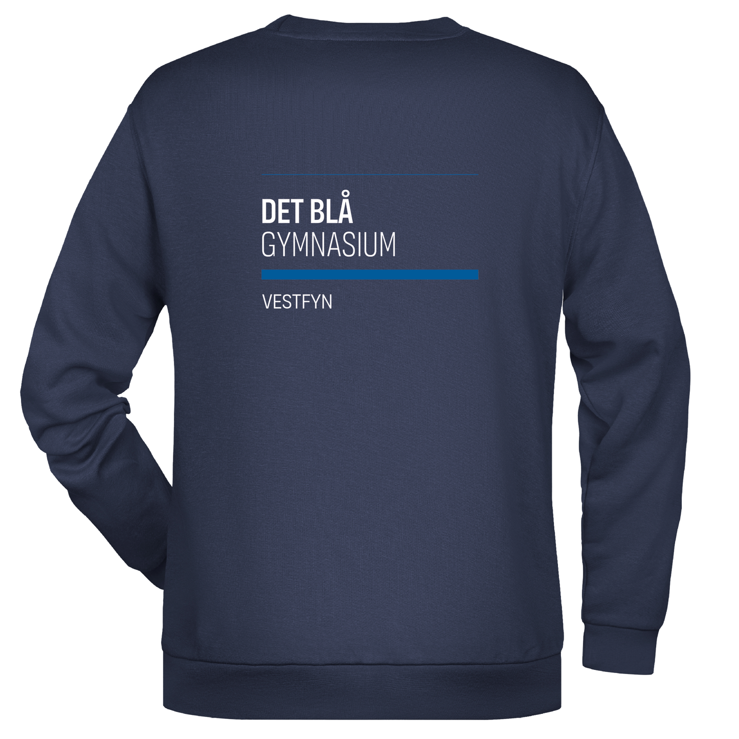 Bomulds Sweatshirt - Voksen - DBG - DET BLÅ GYMNASIUM - SponsorWorld