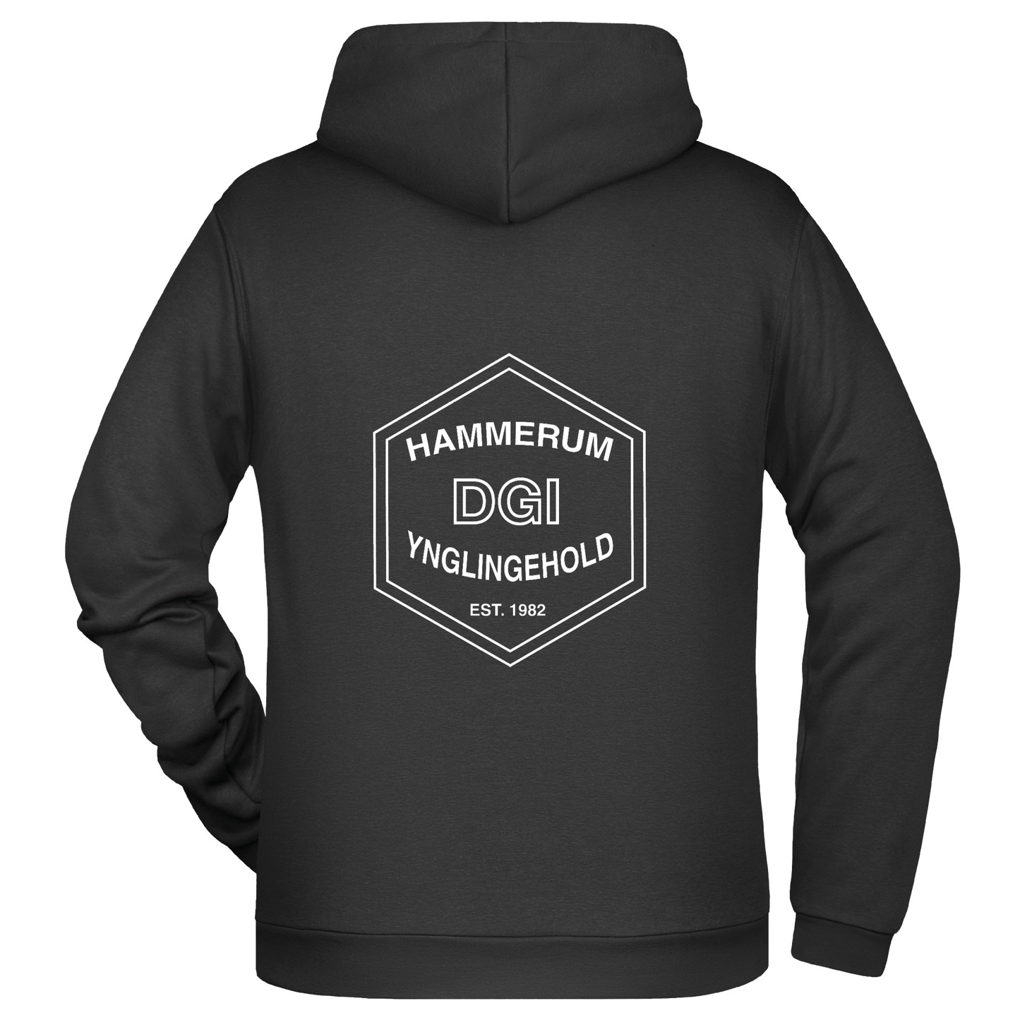 Bomulds Hoodie - Unisex - Hammerum Herred - SponsorWorld