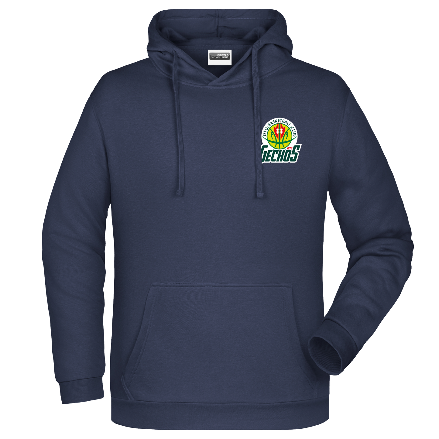 Bomulds Hoodie - Voksen - DTU Basketball - SponsorWorld