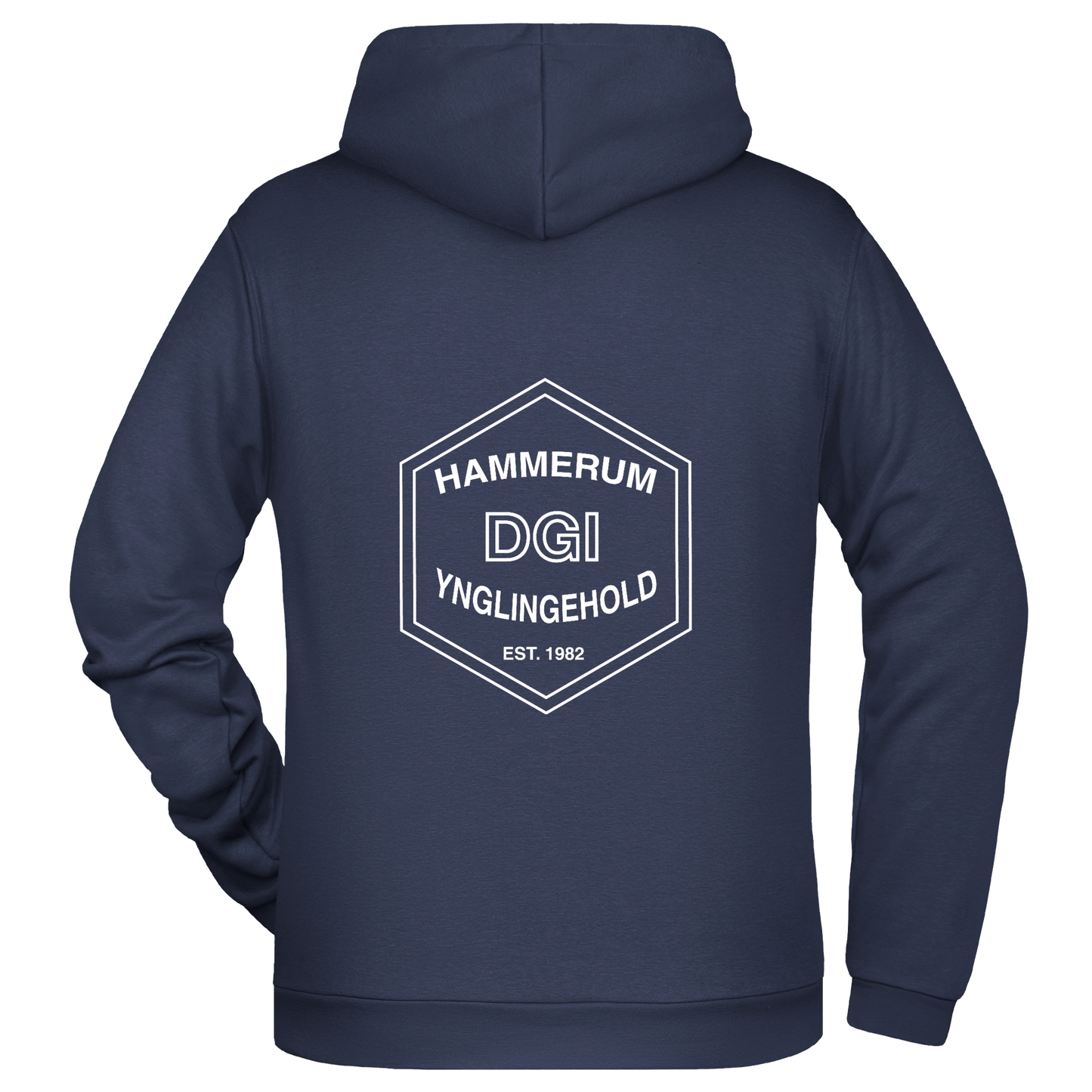 Bomulds Hoodie - Unisex - Hammerum Herred - SponsorWorld