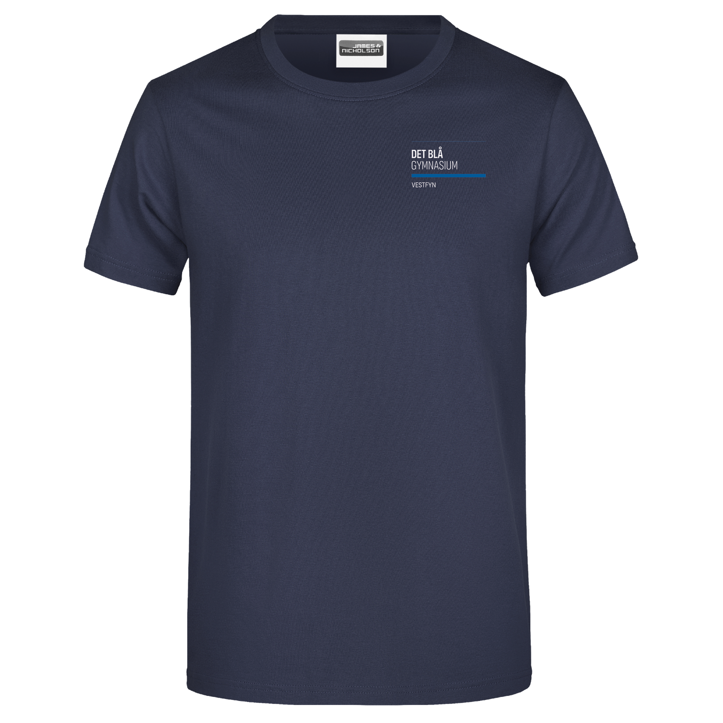 Bomulds T-shirt - Voksen - DBG - DET BLÅ GYMNASIUM - SponsorWorld