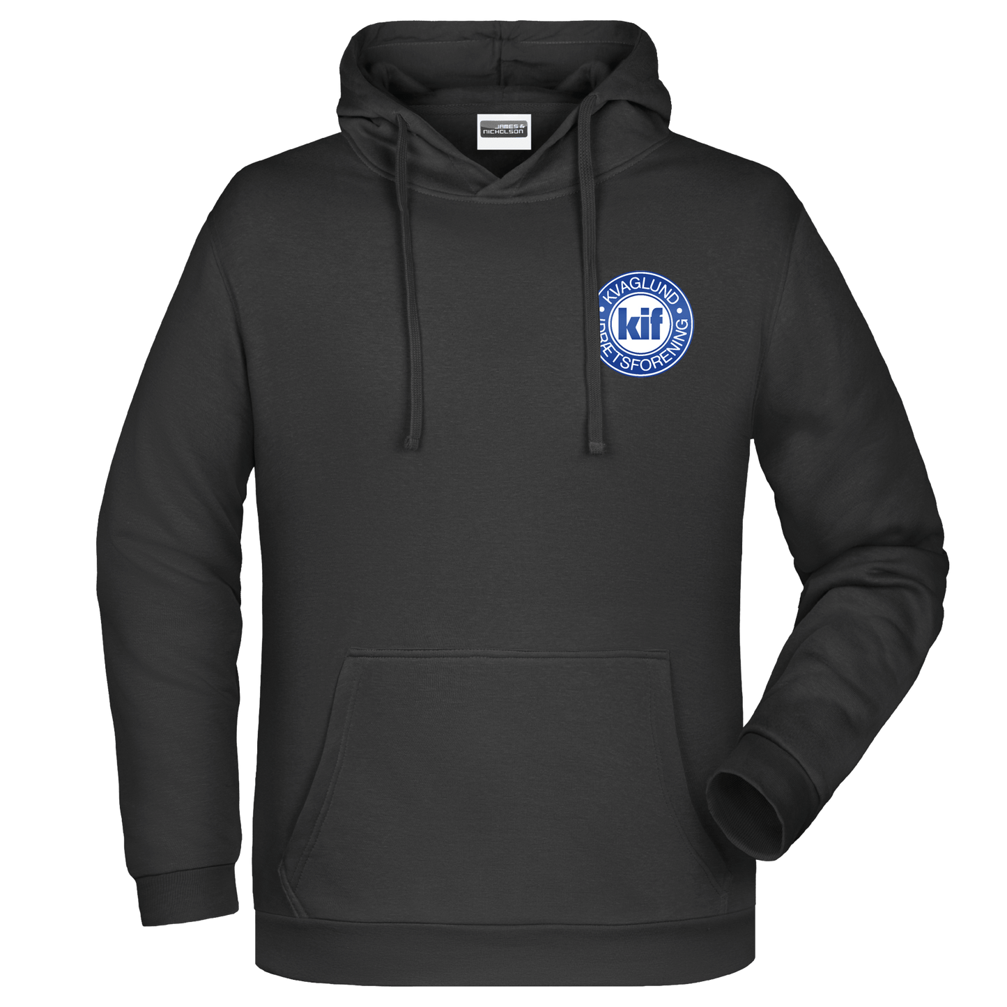 Bomulds Hoodie - Barn - Kvaglund IF
