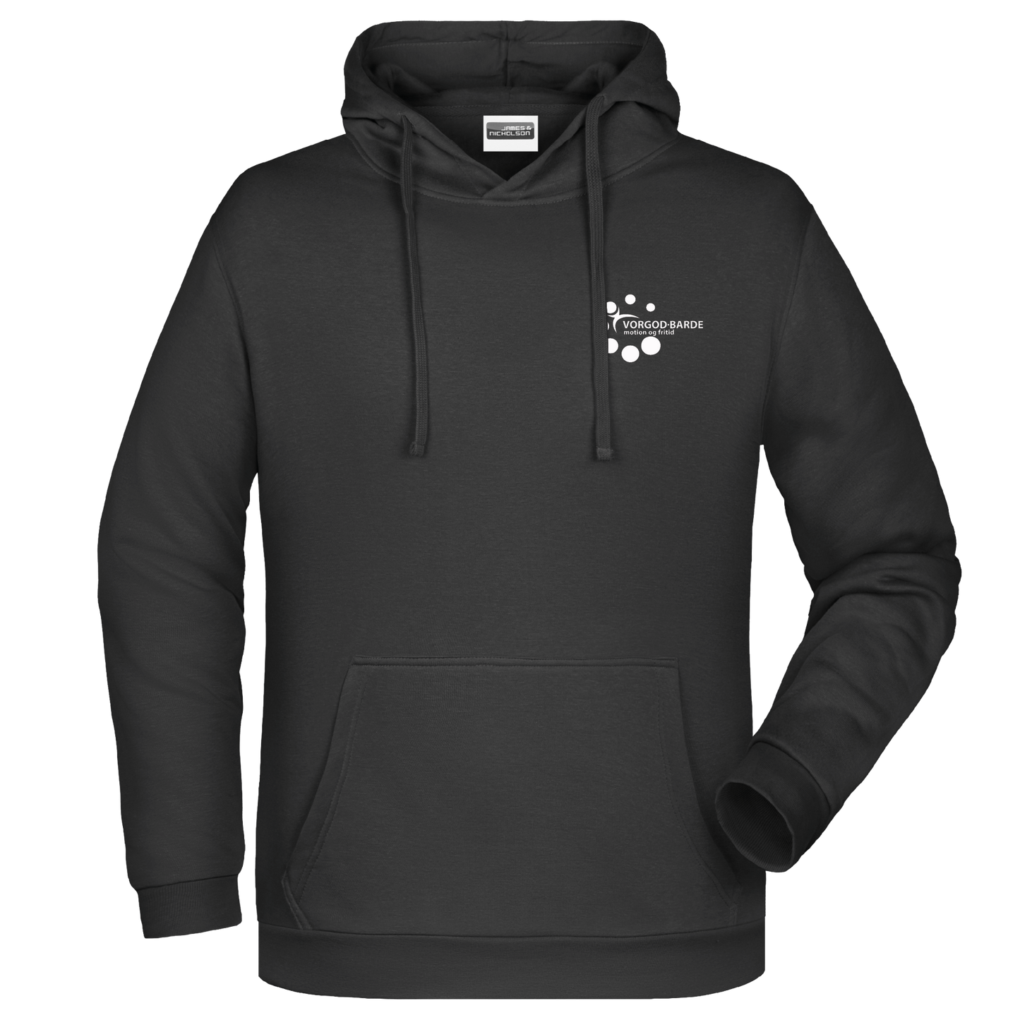 Bomulds Hoodie - Barn - Vorgod-Barde