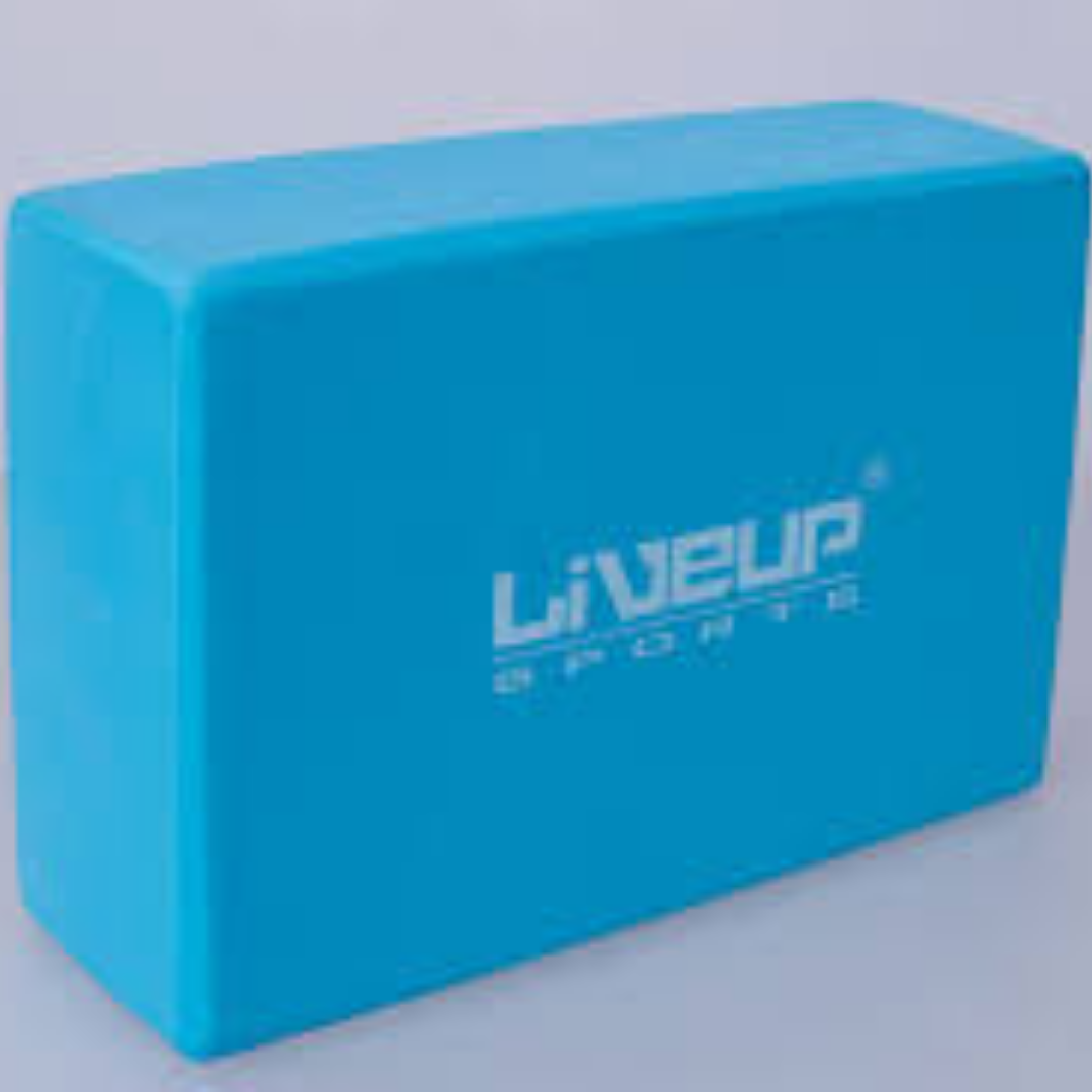 Aserve Yogablok 22 x 15 x 7 cm Blå. - SponsorWorld