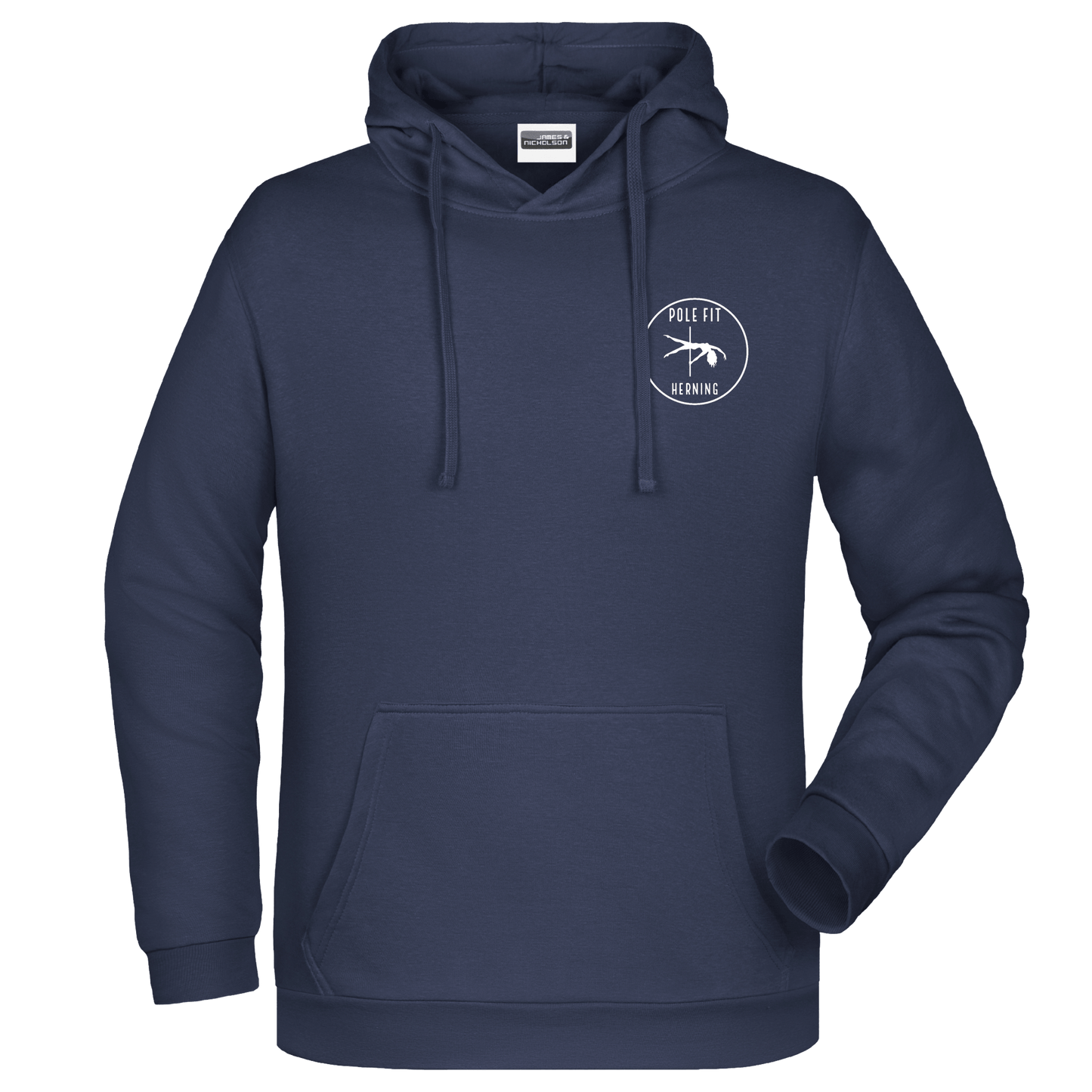 Bomulds Hoodie - Voksen - Pole Fitness Herning