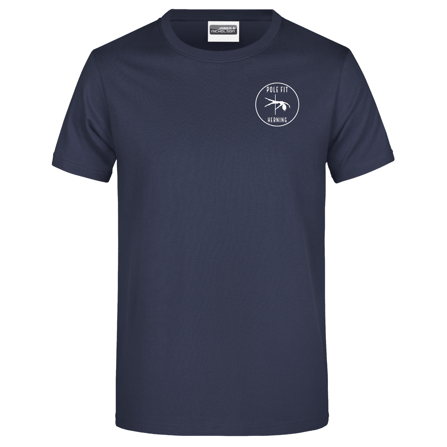 Bomulds T-shirt - Barn - Pole Fitness Herning - SponsorWorld