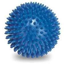 Aserve Massagebold blå, 10 cm.