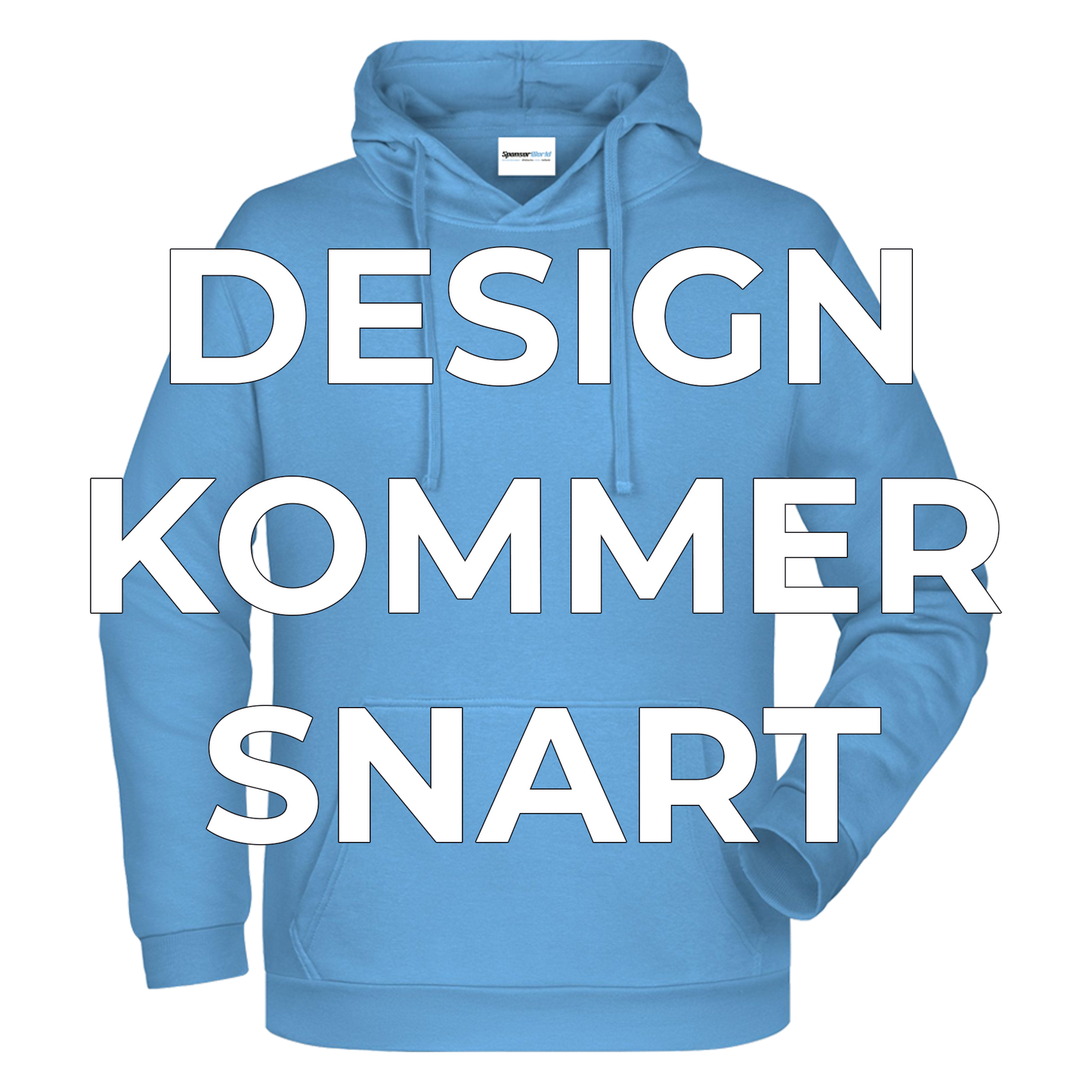 Aurantiaco - Bomulds hoodie - SponsorWorld