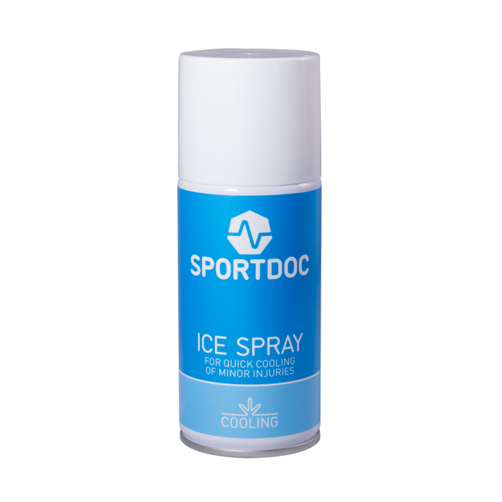 Isspray 150ml - til hurtig nedkøling af mindre skader - SponsorWorld