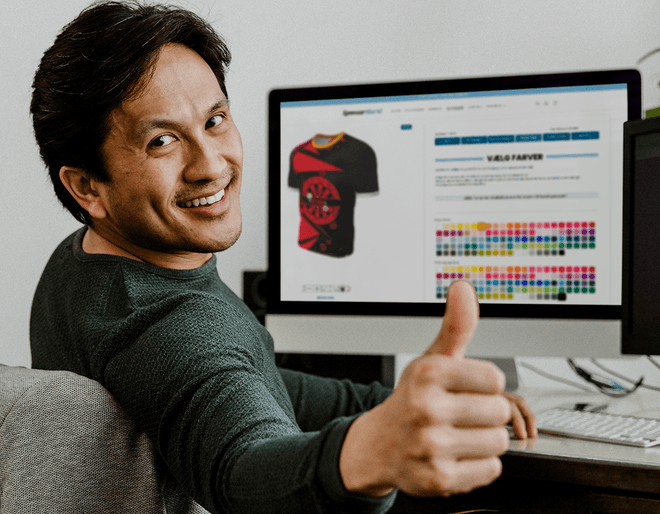 Design din egen sponsortrøje