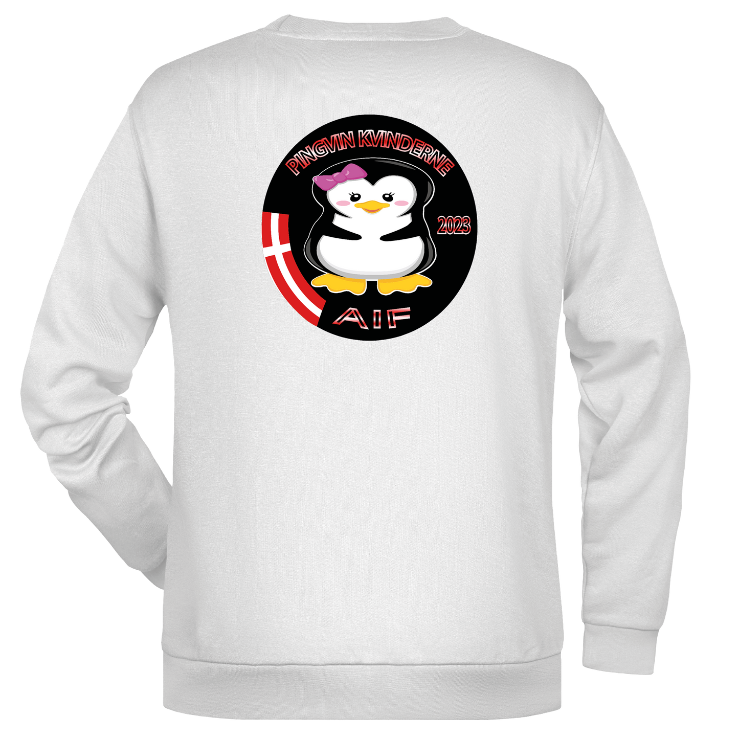 Bomulds Sweatshirt - Voksen - pingvin kvinderne