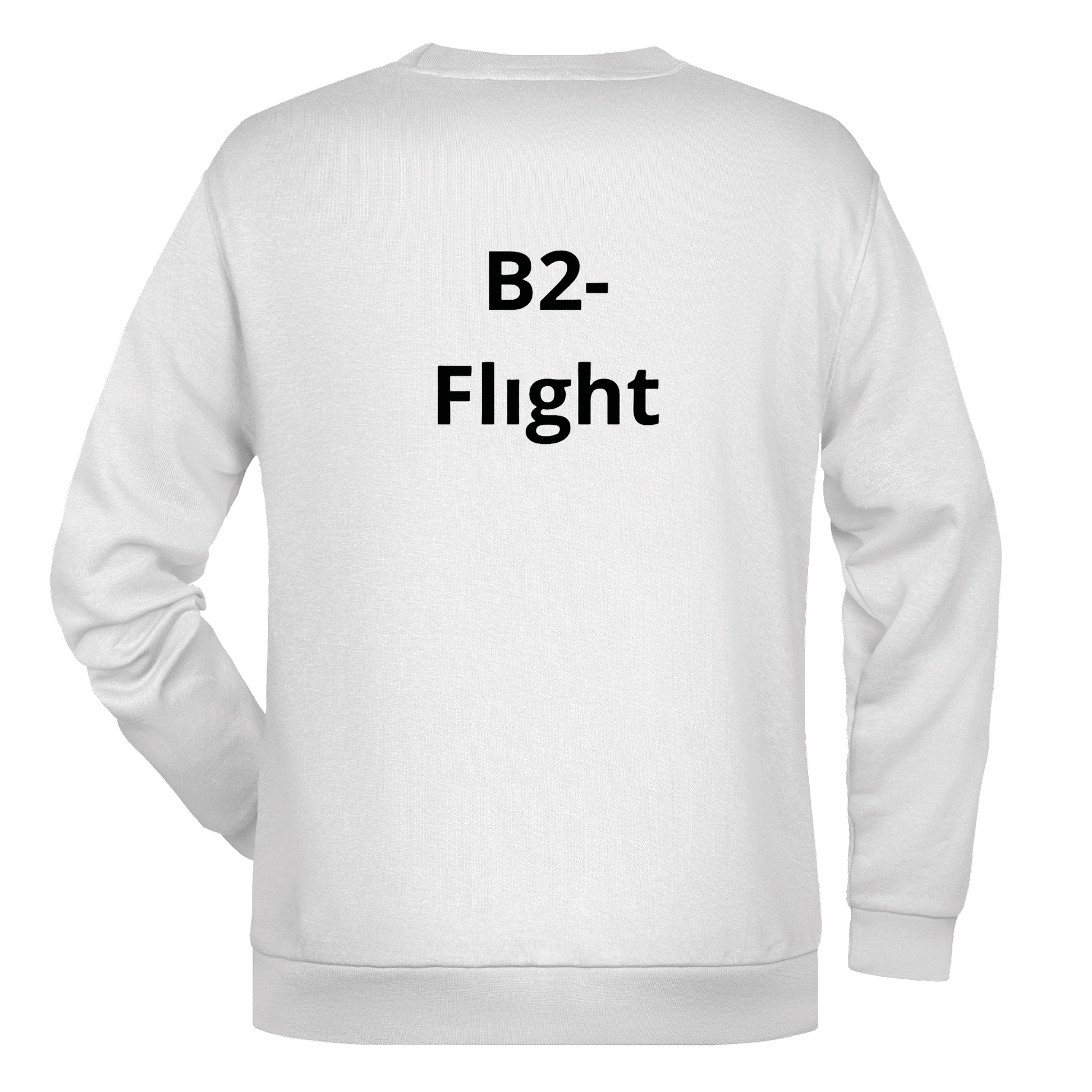 Bomulds Sweatshirt - Voksen - B2 Flight - SponsorWorld
