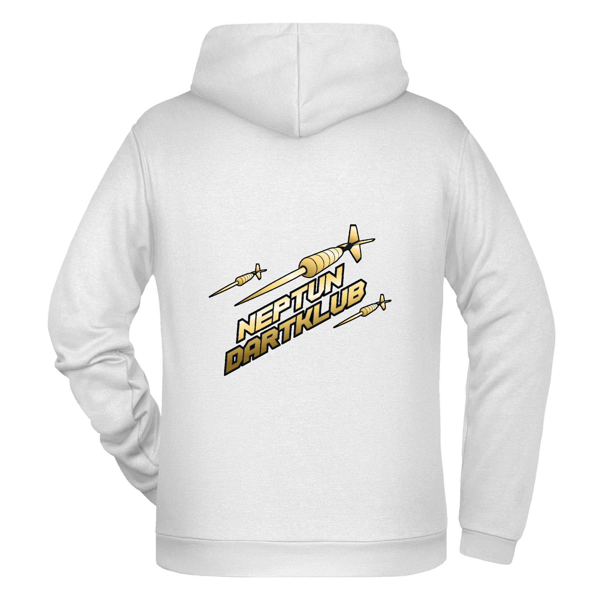 Bomulds Hoodie - Voksen - Neptun Dartklub - SponsorWorld