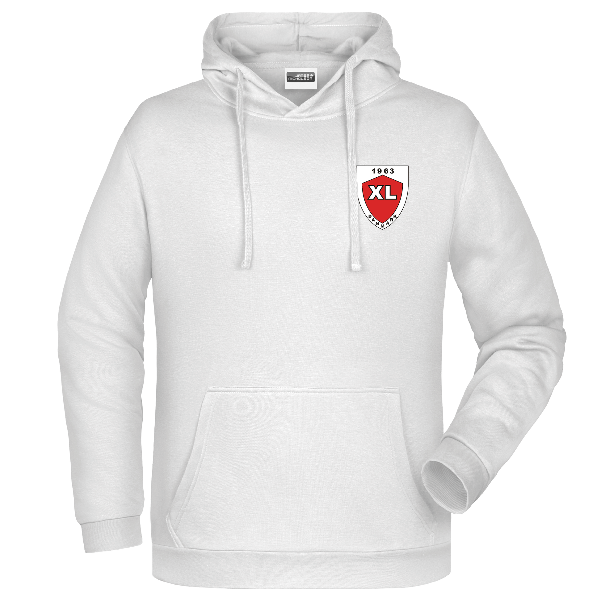 Bomulds Hoodie - Voksen - Dansk XL Cricket Club - SponsorWorld