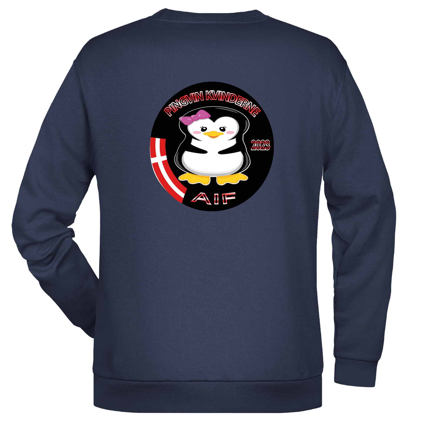 Bomulds Sweatshirt - Voksen - pingvin kvinderne