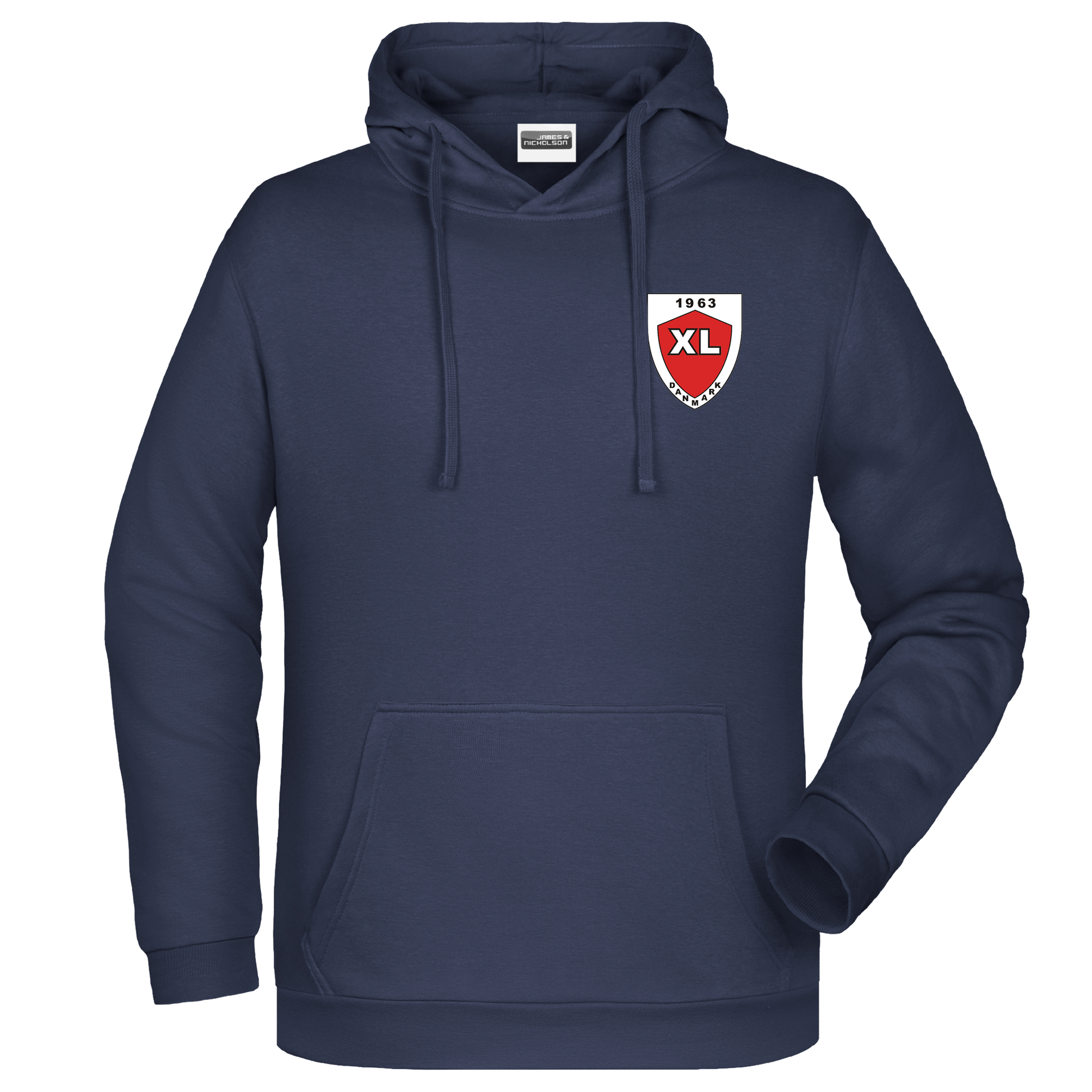 Bomulds Hoodie - Voksen - Dansk XL Cricket Club - SponsorWorld