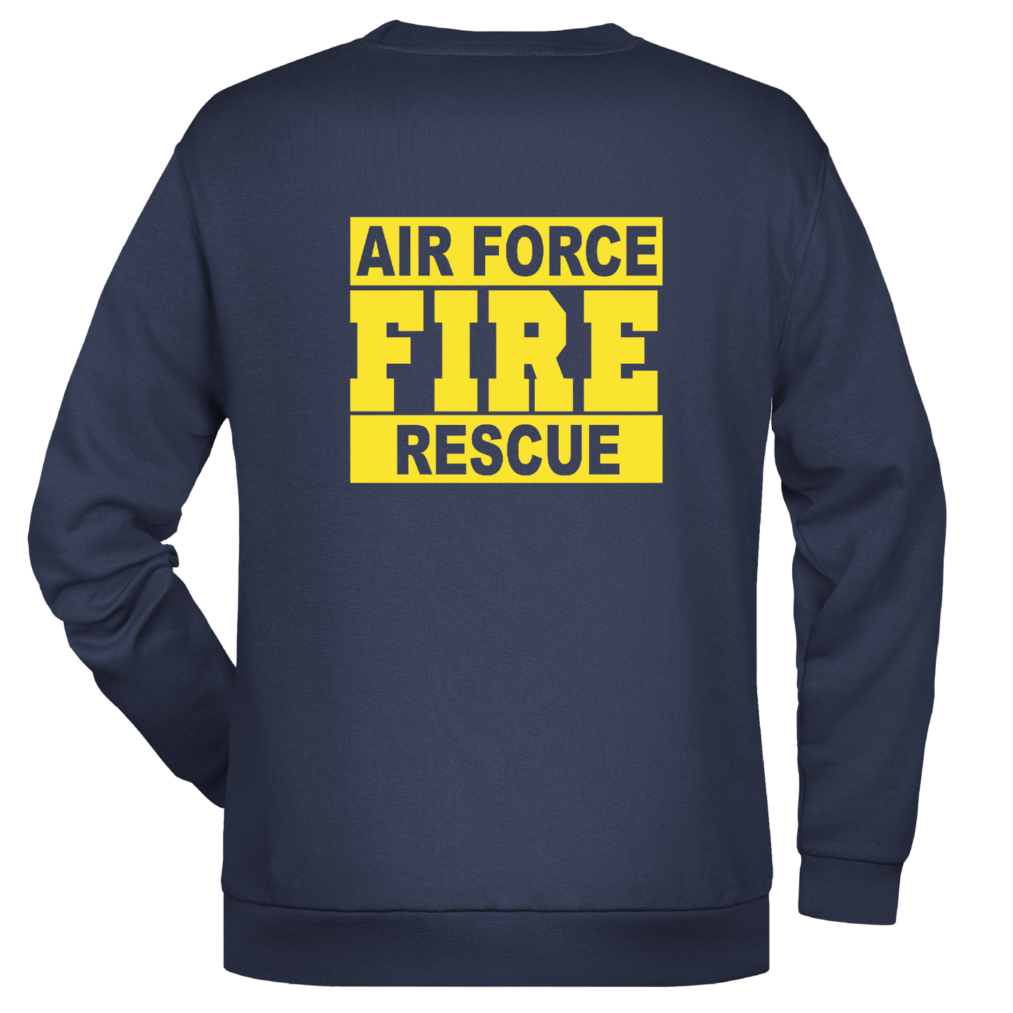 Bomulds Sweatshirt - Voksen - Air Force Fire & Rescue