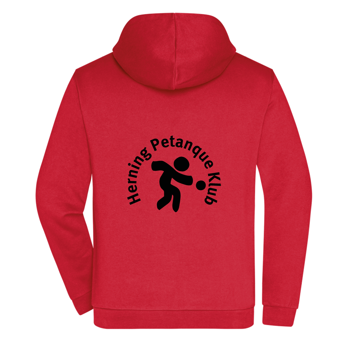 Bomulds Hoodie ZIP - Voksen - Herning Petanque