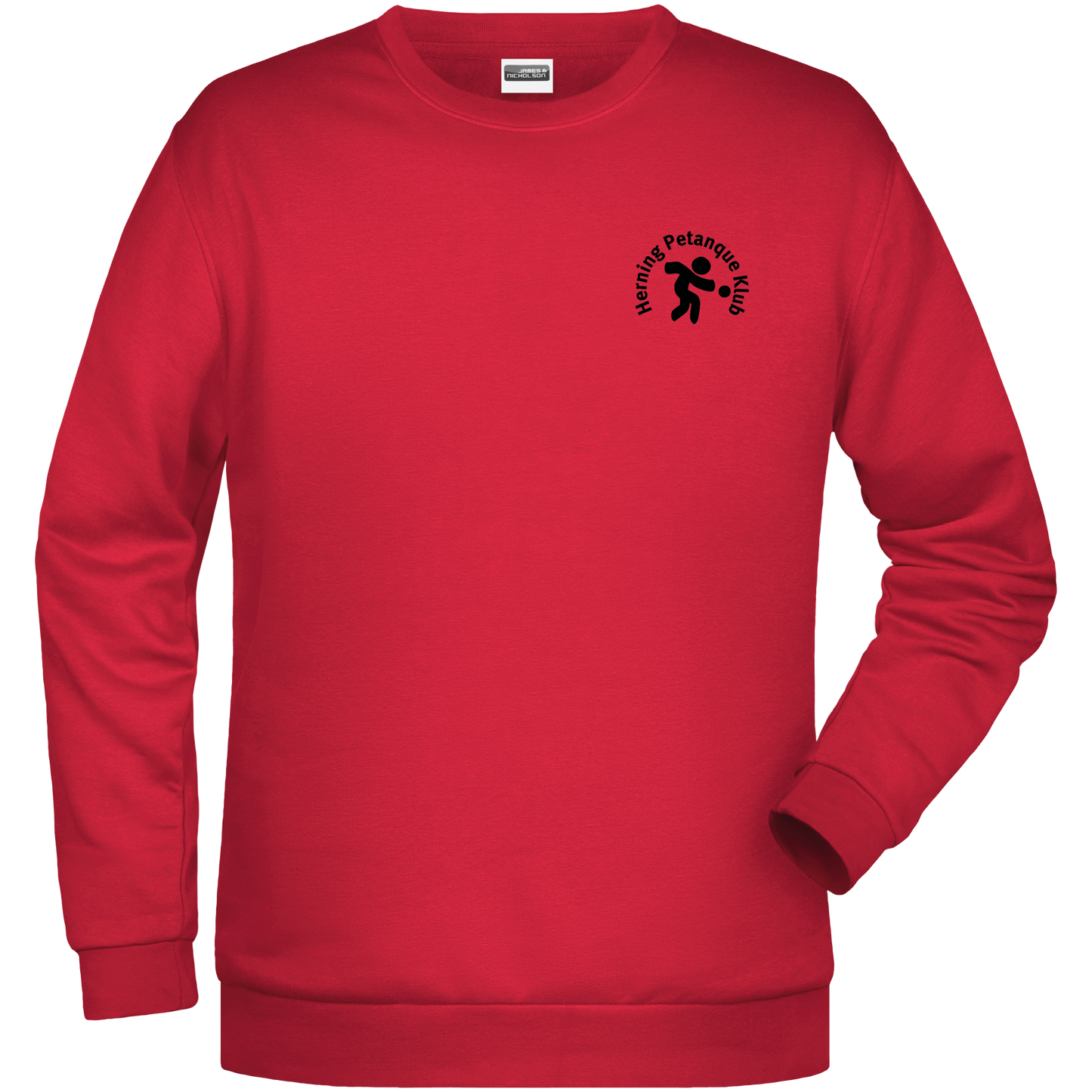 Bomulds Sweatshirt - Voksen - Herning Petanque - SponsorWorld