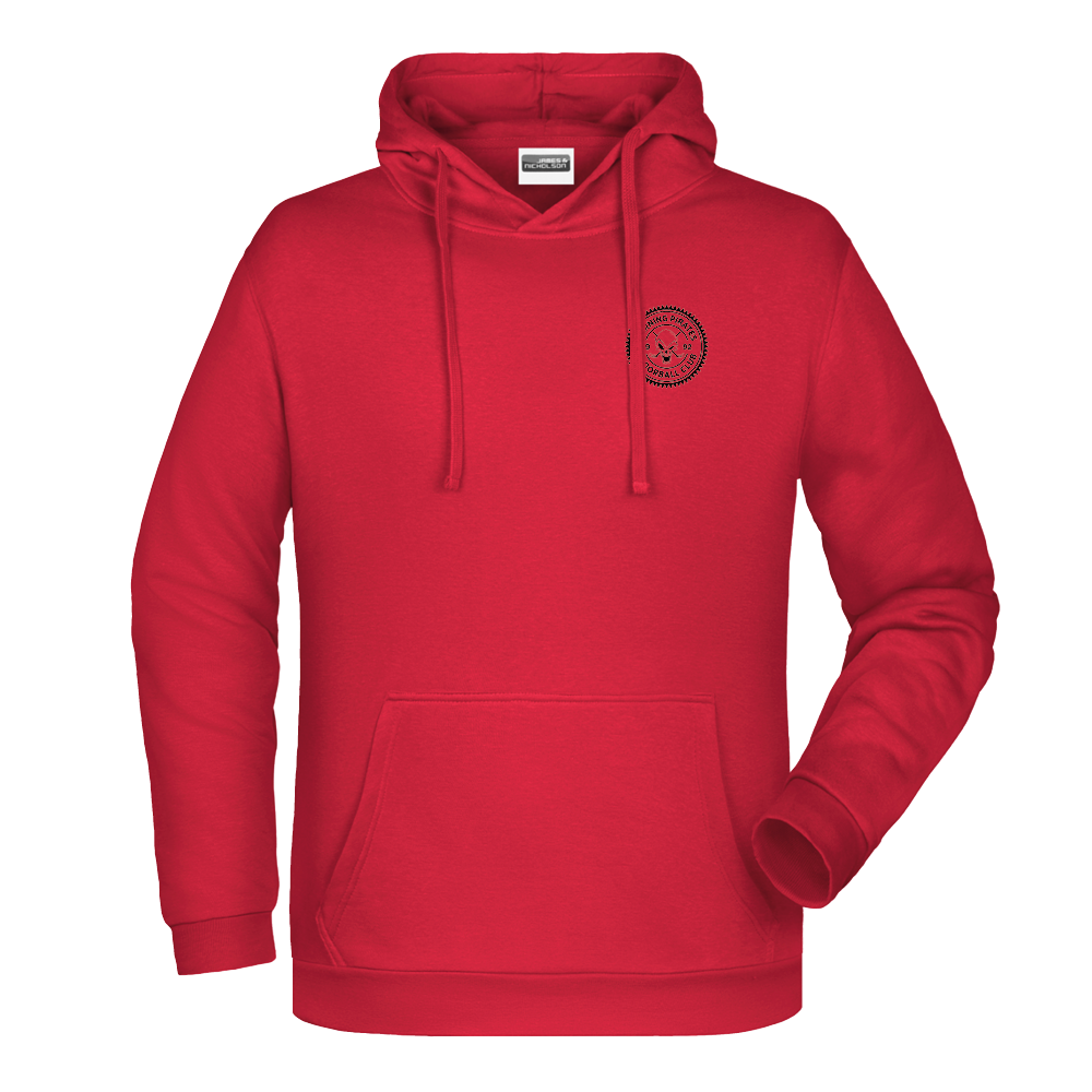 Bomulds Hoodie - Voksen - Herning Pirates Floorball Club - SponsorWorld