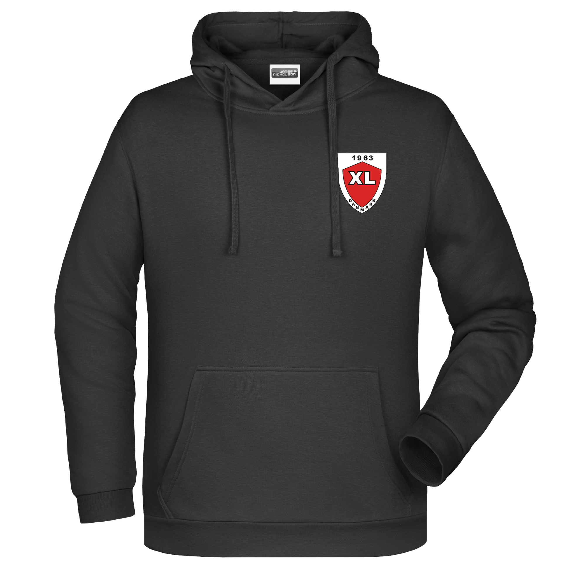 Bomulds Hoodie - Voksen - Dansk XL Cricket Club - SponsorWorld