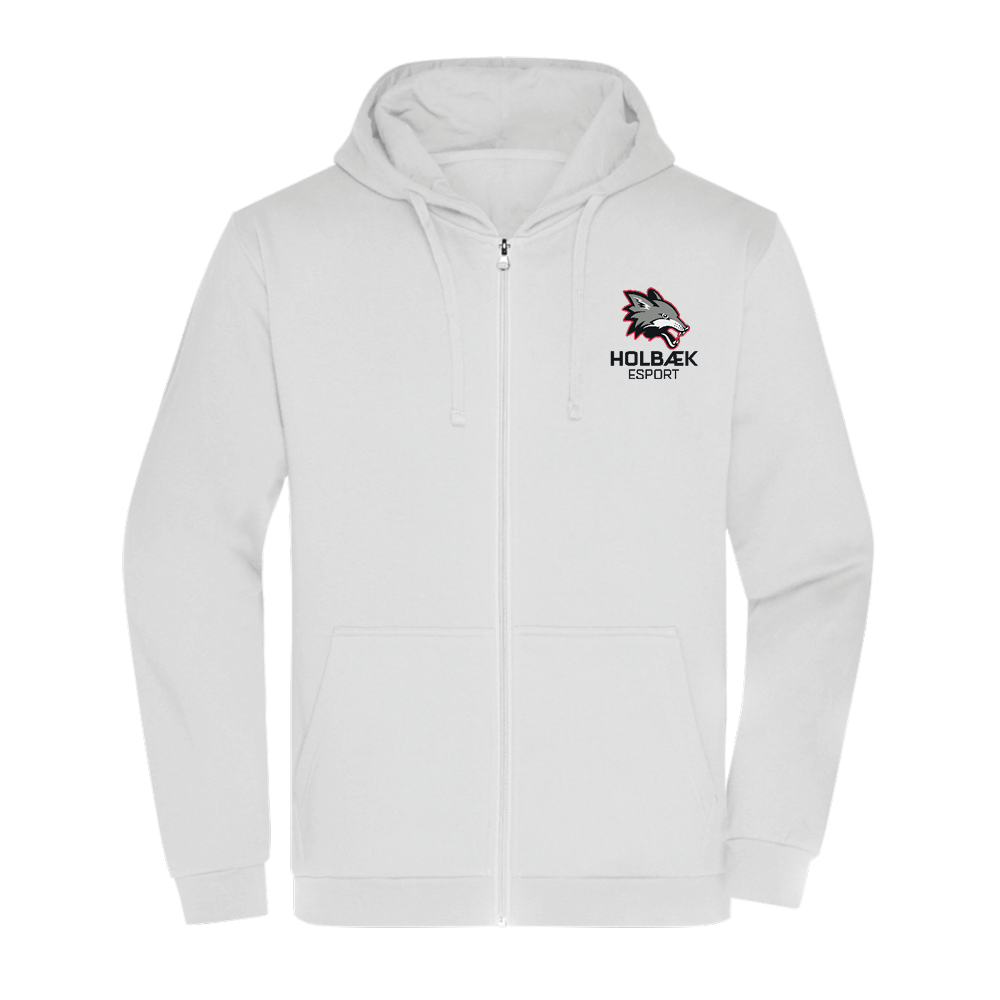 Cotton Hoodie ZIP - Adult - Holbæk ESport