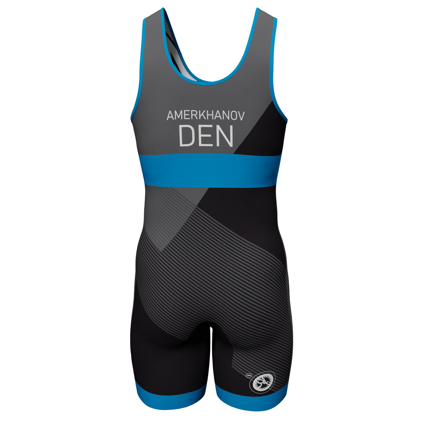 Blå | Sort Trikot - Herning Brydeklub