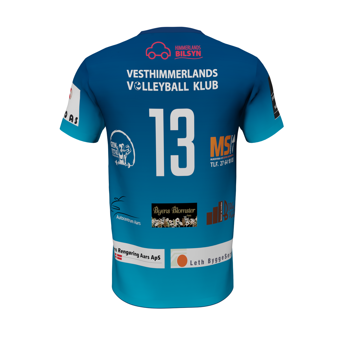 Vesthimmerlands Volleyball Klub - T-shirt Blå