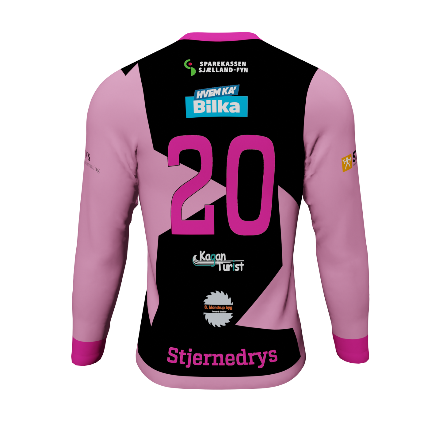 Målmandstrøje pink - STJERNE DRYS