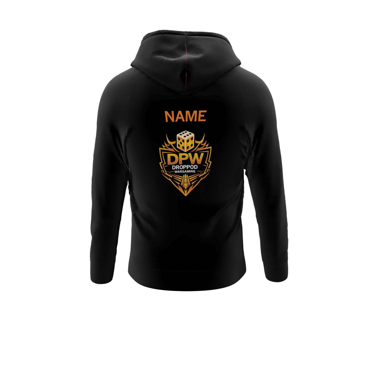 Bomulds Hoodie ZIP - Drop Pod Wargaming