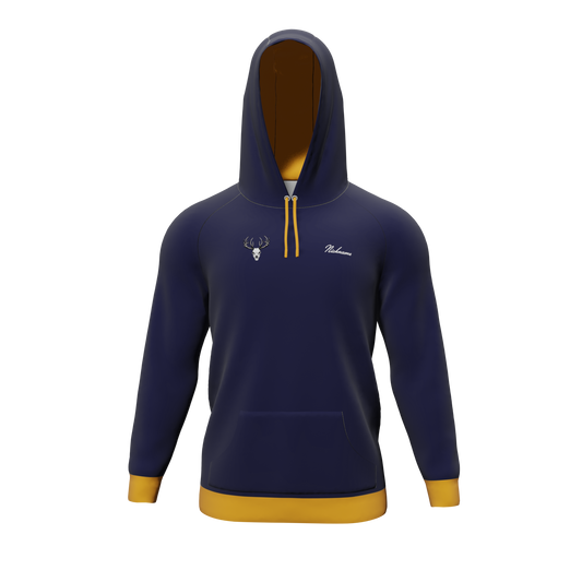 Bomulds Hoodie Orange - Bakkedart