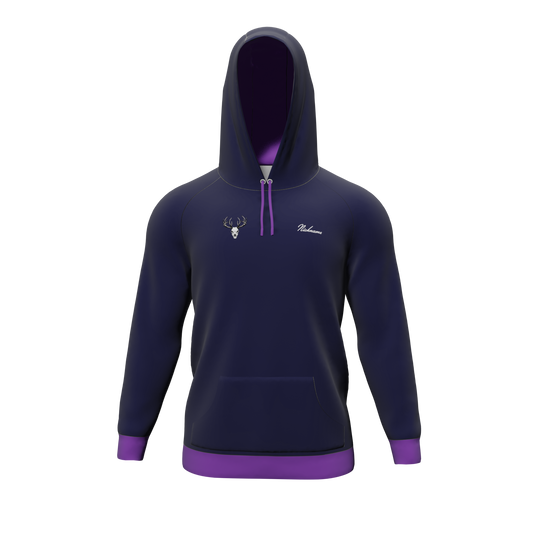 Bomulds Hoodie Lilla - Bakkedart