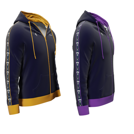 Bomulds Hoodie ZIP - Bakkedart