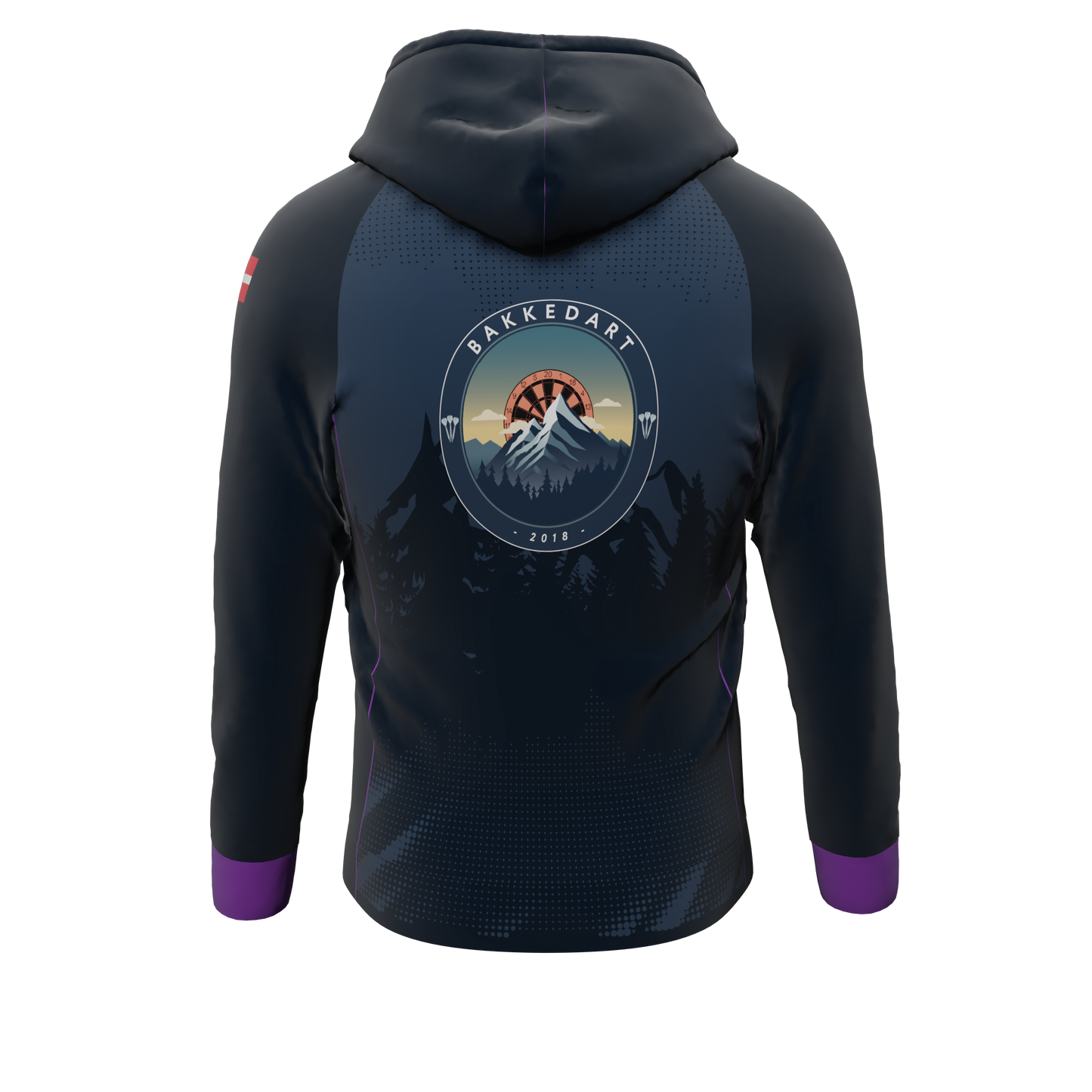 Hoodie ZIP - Bakkedart