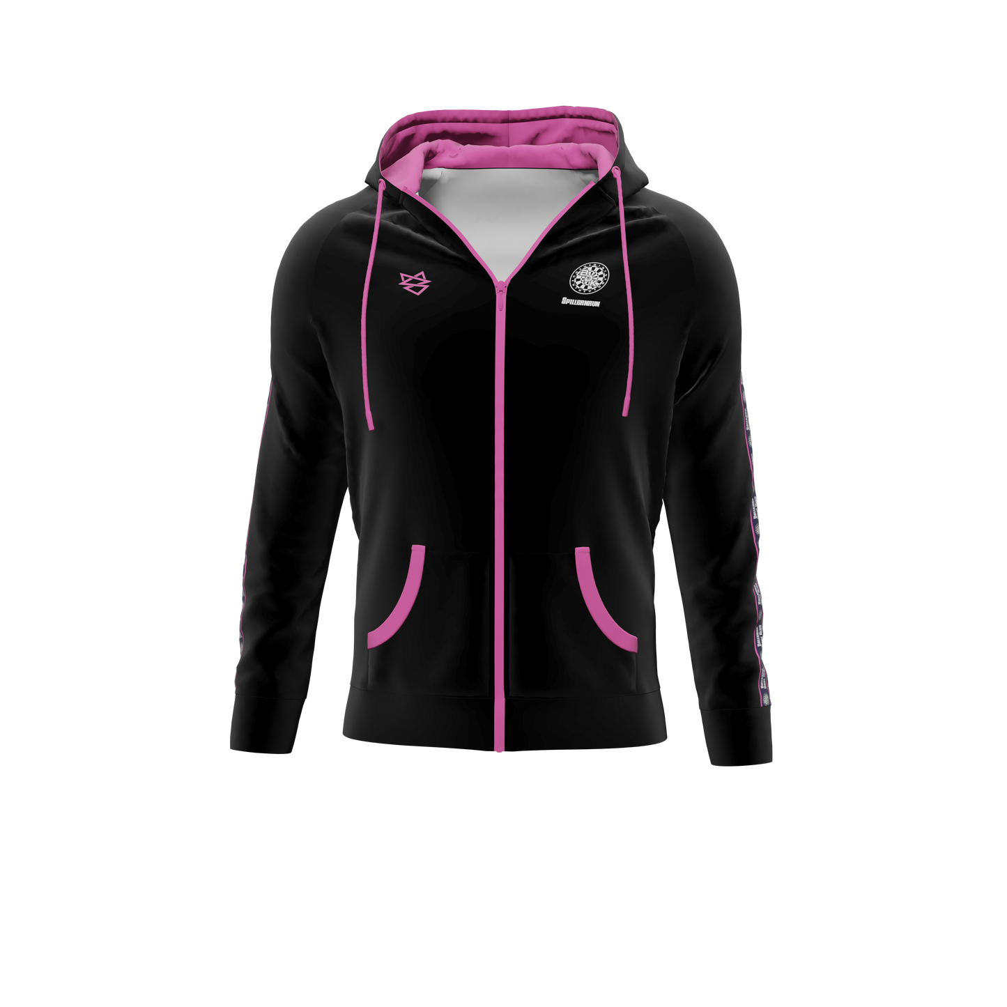 Bomulds Hoodie ZIP - Ballerup Dart Klub