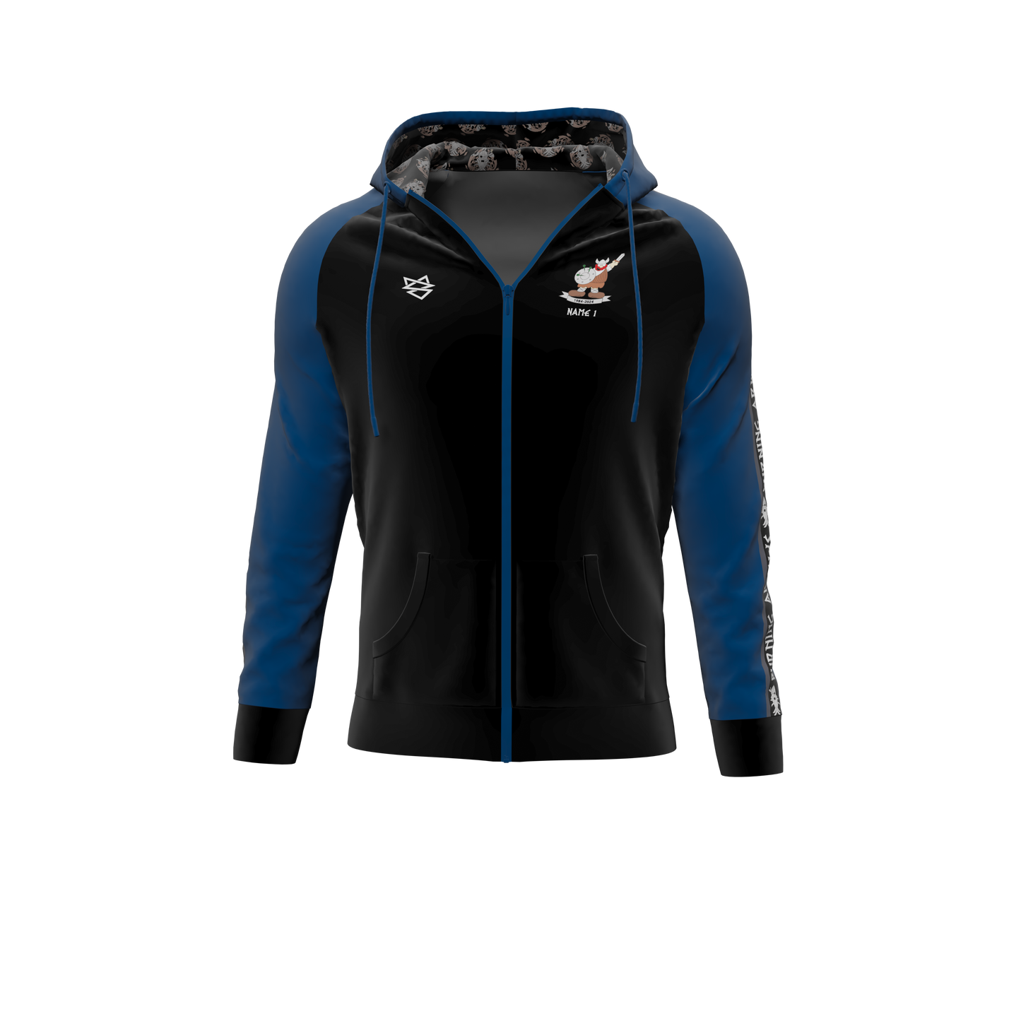Hoodie ZIP - Burning Arrows