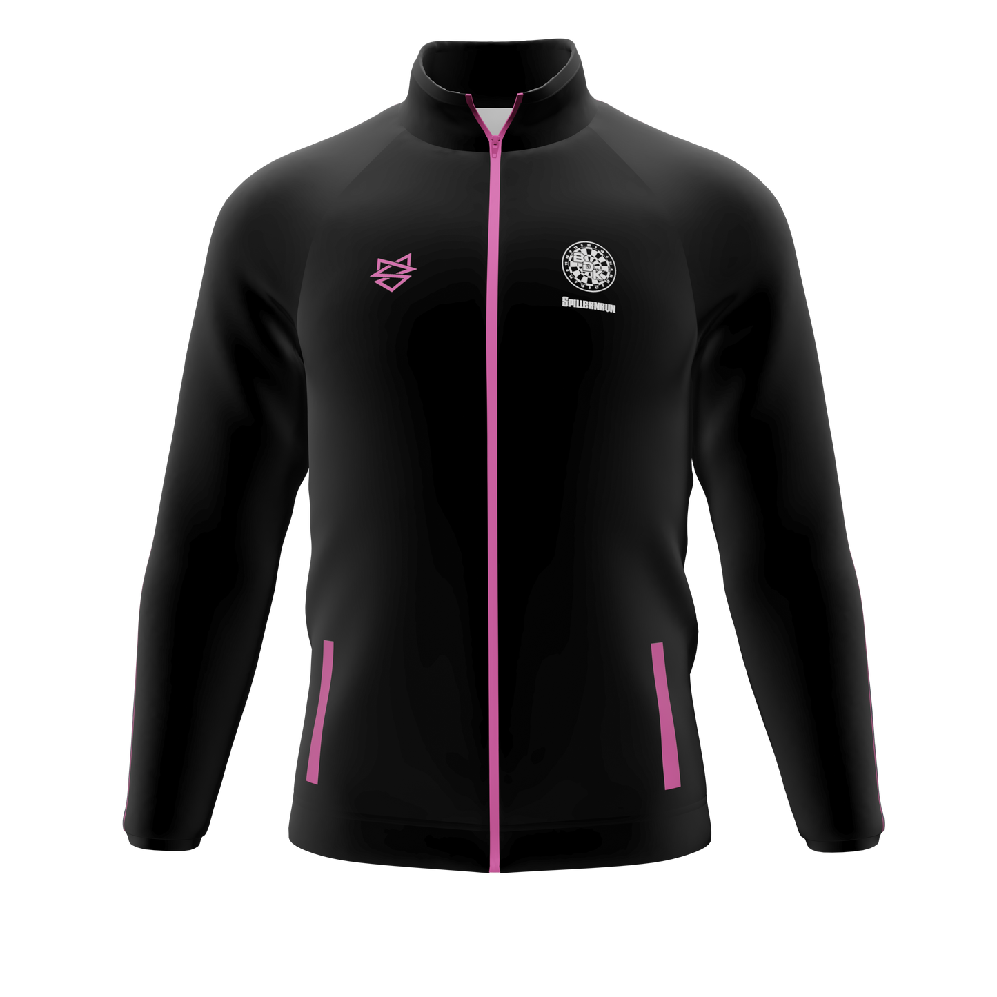 Bomulds cardigan  - Ballerup Dart Klub