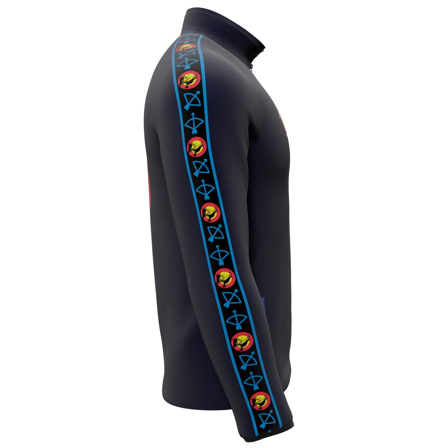 Bomulds cardigan  - Hinnumhut Bueskydning