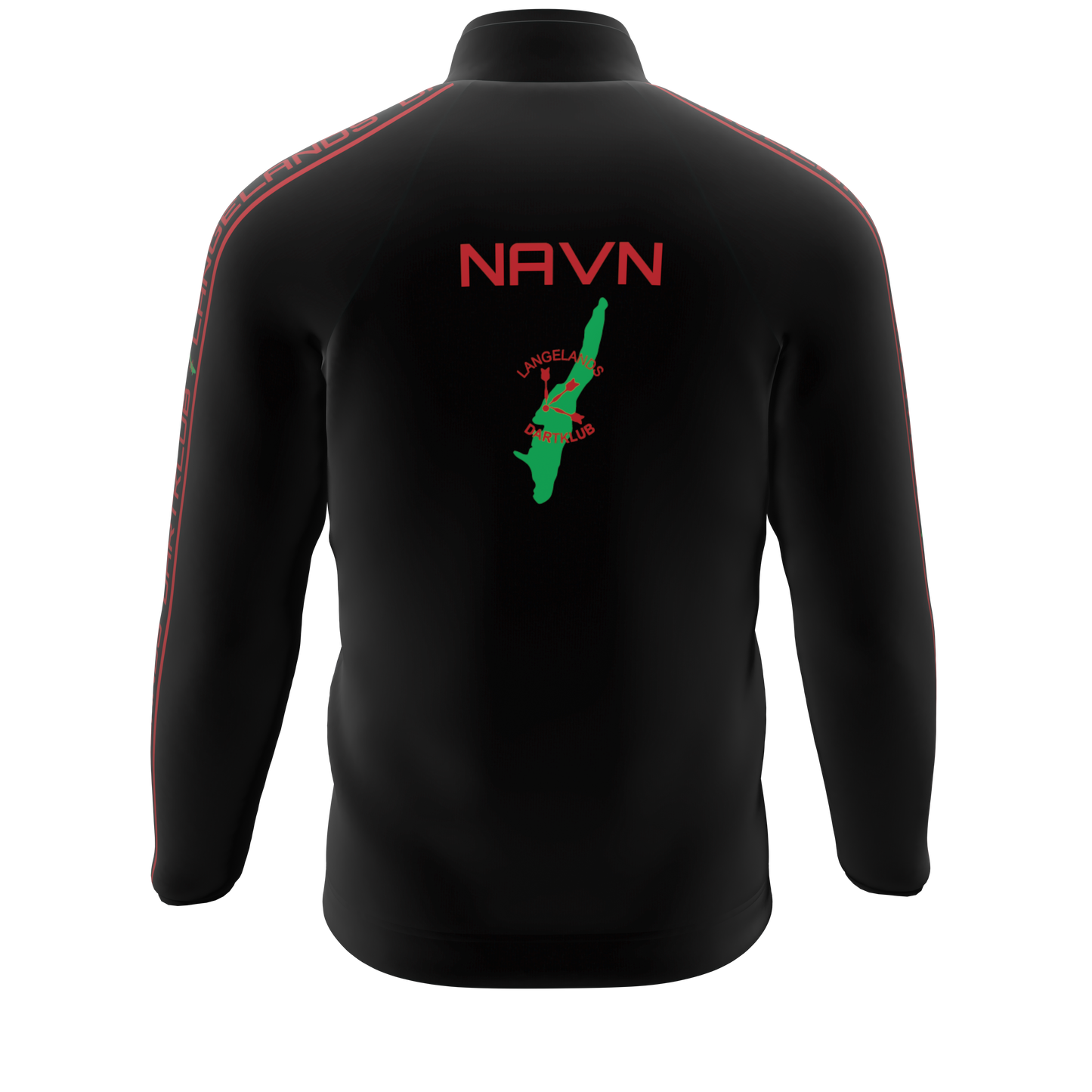 Bomulds cardigan  - Langelands Dartklub