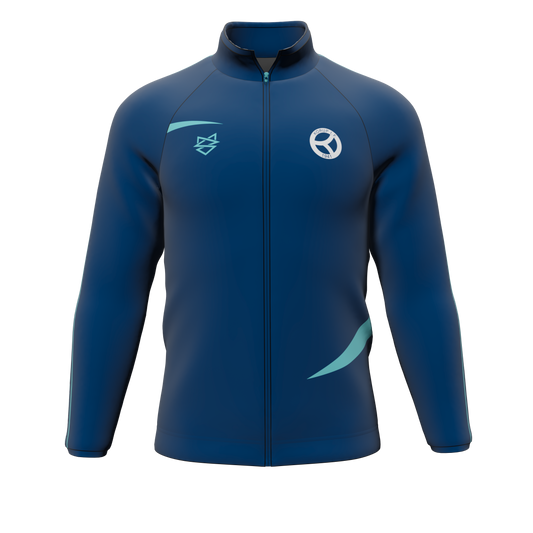 Cardigan med stripe - Korup Bordtennis Klub