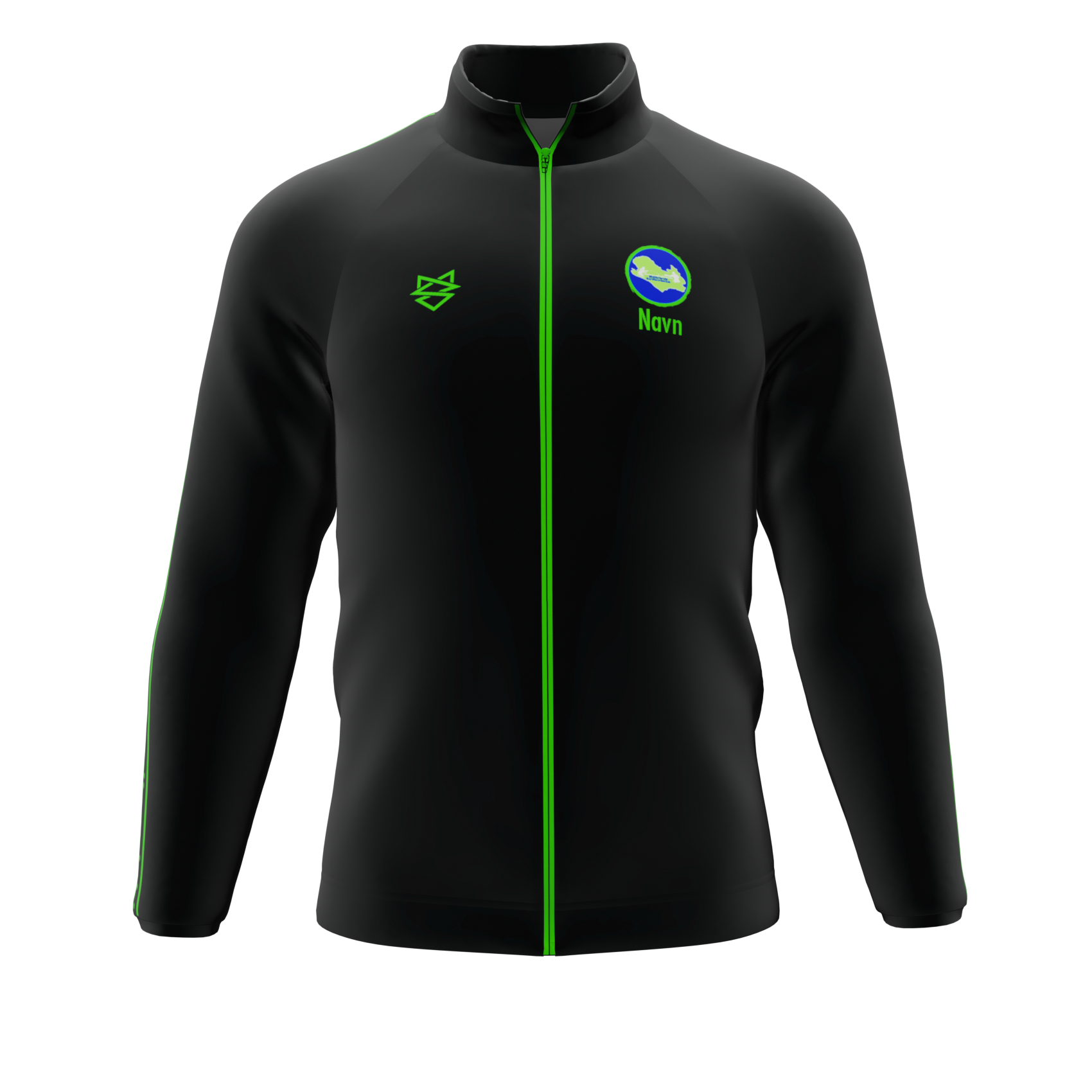 Bomulds cardigan  - Midtlollands Bordtennisklub