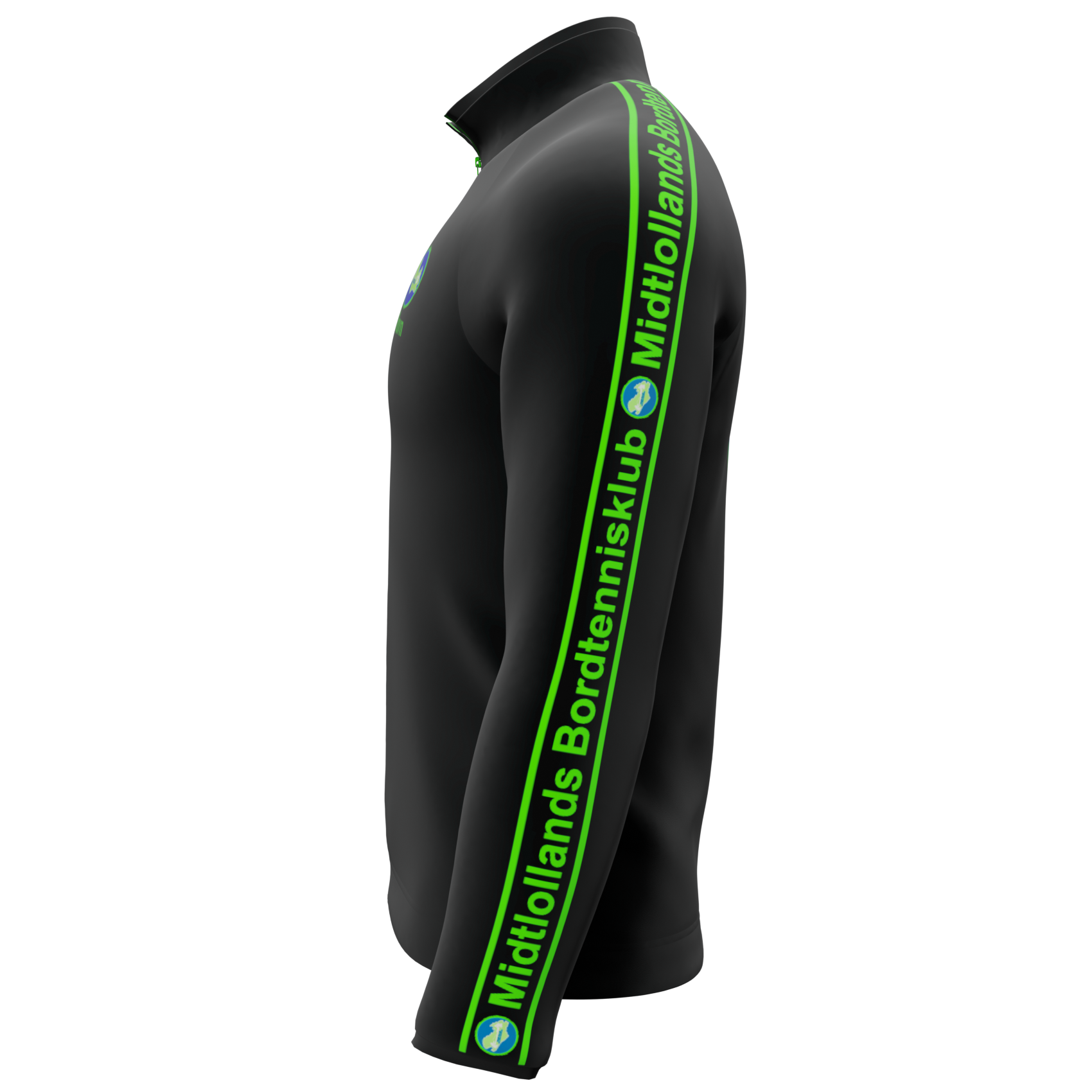 Bomulds cardigan  - Midtlollands Bordtennisklub