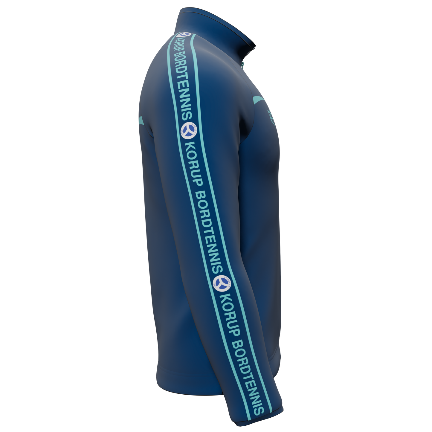 Cardigan med stripe - Korup Bordtennis Klub