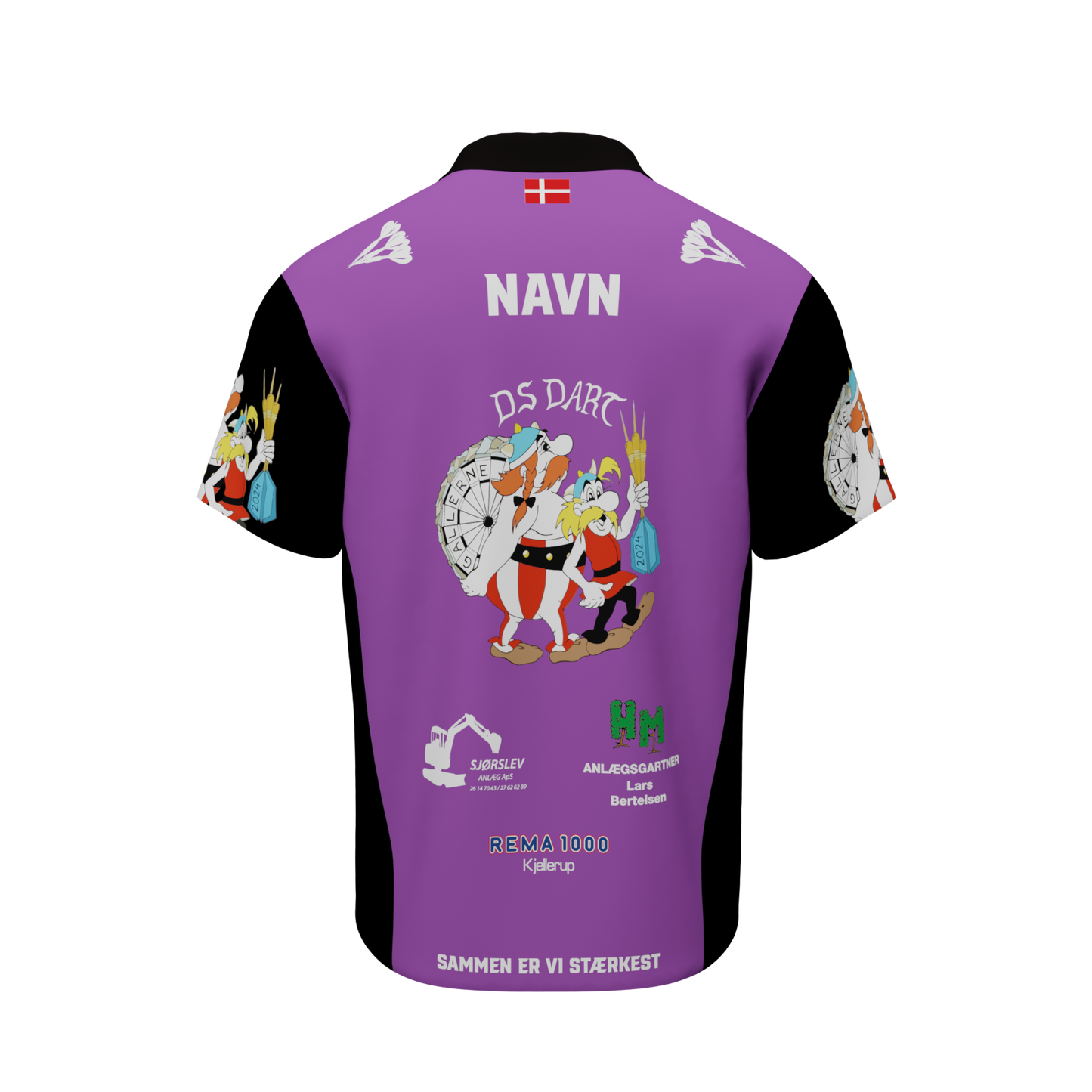 DS Dart - Polo med sponsorer